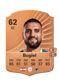 Omar Bugiel Rare 62 OVR