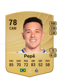 Pepê Common 78 OVR