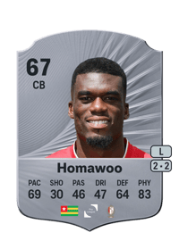 Josué Homawoo Rare 67 OVR