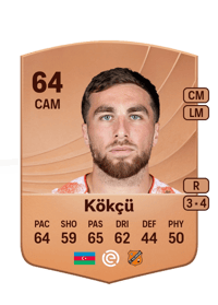 Ozan Kökçü Common 64 OVR