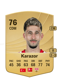 Atakan Karazor Common 76 OVR