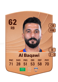 Mohammed Al Baqawi Common 62 OVR