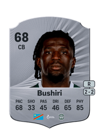 Rocky Bushiri Rare 68 OVR