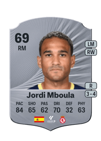 Jordi Mboula Rare 69 OVR