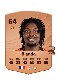 William Bianda Common 64 OVR