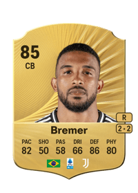 Bremer Rare 85 OVR
