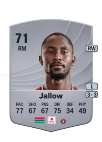 Ablie Jallow Common 71 OVR
