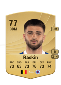 Nicolas Raskin Common 77 OVR
