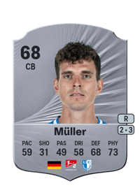 Tobias Müller Rare 68 OVR