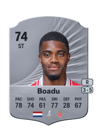 Myron Boadu Rare 74 OVR