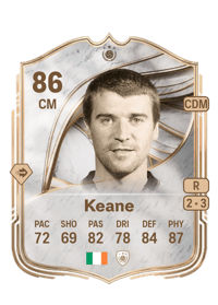 Roy Keane Icon 86 OVR