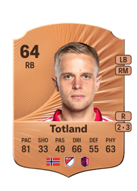 Tomas Totland Rare 64 OVR