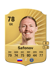 Matvey Safonov Rare 78 OVR
