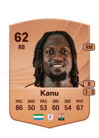 Idris Kanu Common 62 OVR