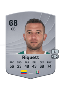 Jeider Riquett Common 68 OVR