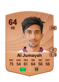 Fahad Al Jumayah Common 64 OVR
