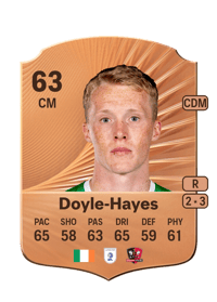 Jake Doyle-Hayes Rare 63 OVR