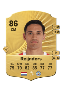 Tijjani Reijnders Rare 86 OVR