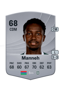 Alasana Manneh Common 68 OVR
