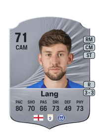 Callum Lang Rare 71 OVR