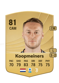 Teun Koopmeiners Common 81 OVR