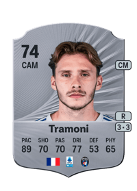 Mattéo Tramoni Rare 74 OVR