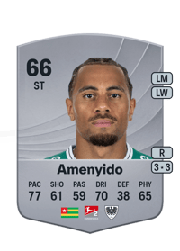 Etienne Amenyido Common 66 OVR