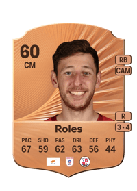 Jack Roles Rare 60 OVR