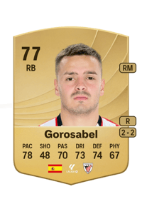 Gorosabel Common 77 OVR