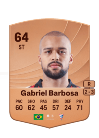 Gabriel Barbosa Common 64 OVR
