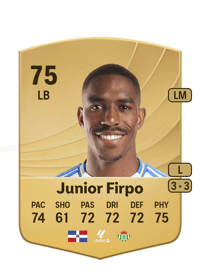 Junior Firpo Common 75 OVR