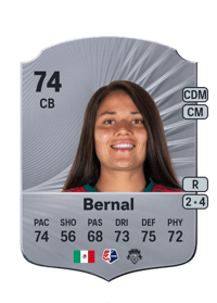 Rebeca Bernal Rare 74 OVR