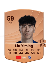 Liu Yiming Common 59 OVR