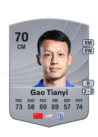 Gao Tianyi Common 70 OVR