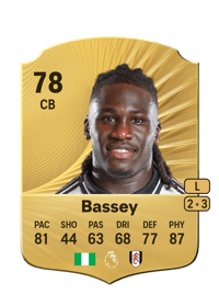 Calvin Bassey Rare 78 OVR