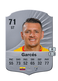 Carlos Garcés Rare 71 OVR
