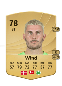Jonas Wind Common 78 OVR