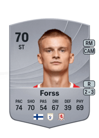 Marcus Forss Common 70 OVR