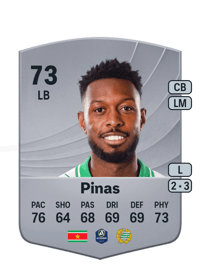 Shaquille Pinas Common 73 OVR