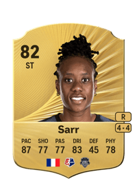 Ouleymata Sarr Rare 82 OVR