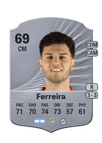 Cristian Ferreira Rare 69 OVR