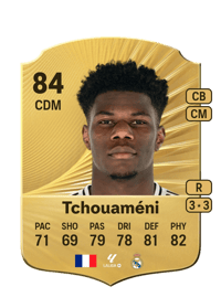 Aurélien Tchouaméni Rare 84 OVR