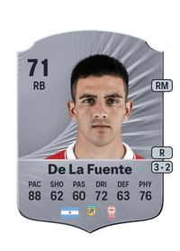 Hernán De La Fuente Rare 71 OVR