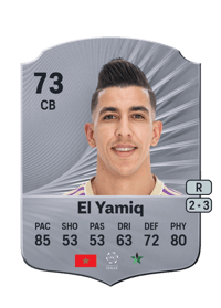 Jawad El Yamiq Rare 73 OVR