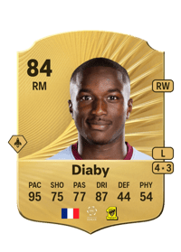 Moussa Diaby Rare 84 OVR