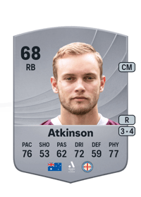 Nathaniel Atkinson Common 68 OVR