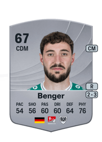 Marcel Benger Common 67 OVR