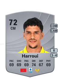 Abdou Harroui Common 72 OVR