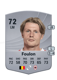Daam Foulon Common 72 OVR