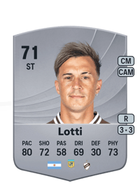 Augusto Lotti Common 71 OVR